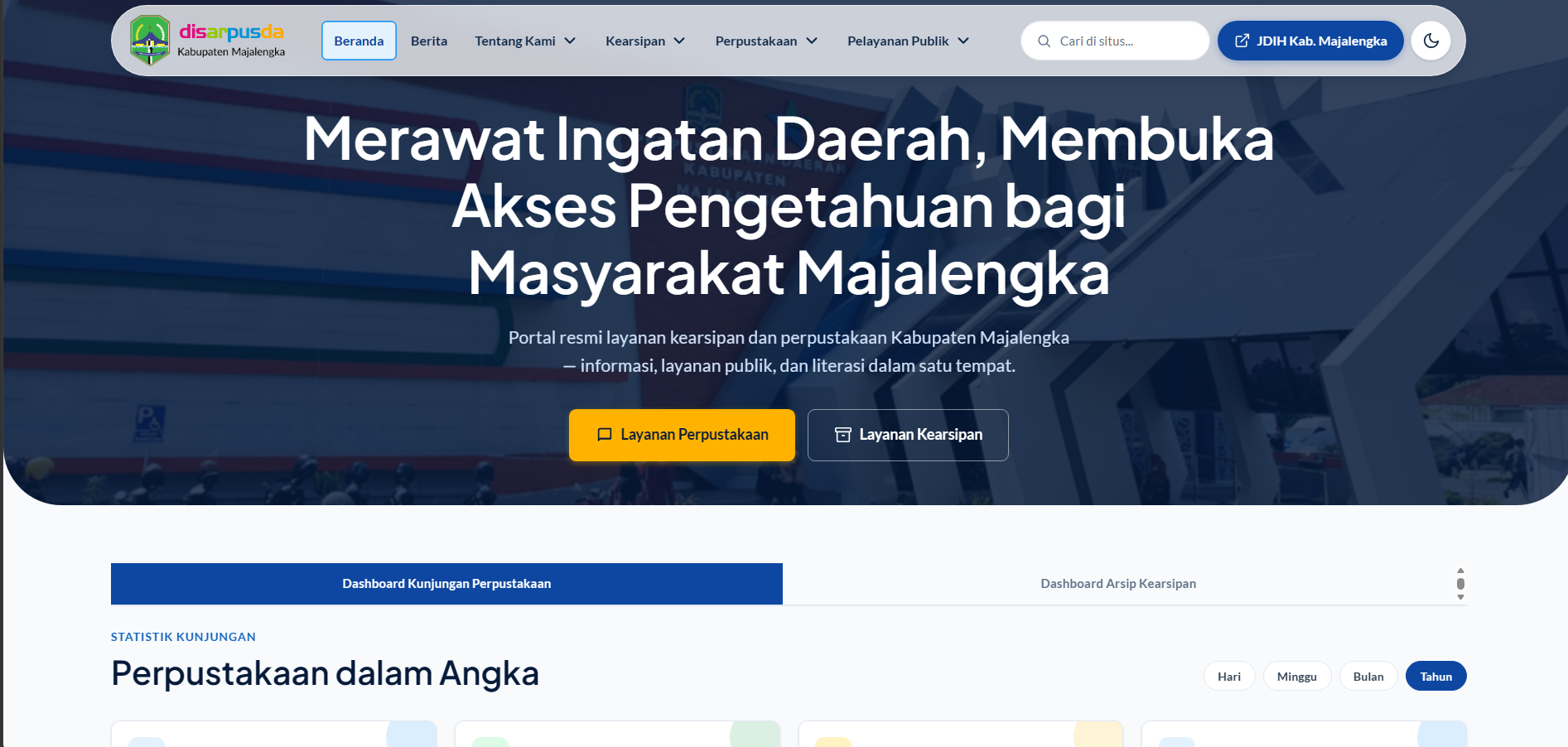 DISARPUSDA Majalengka project cover
